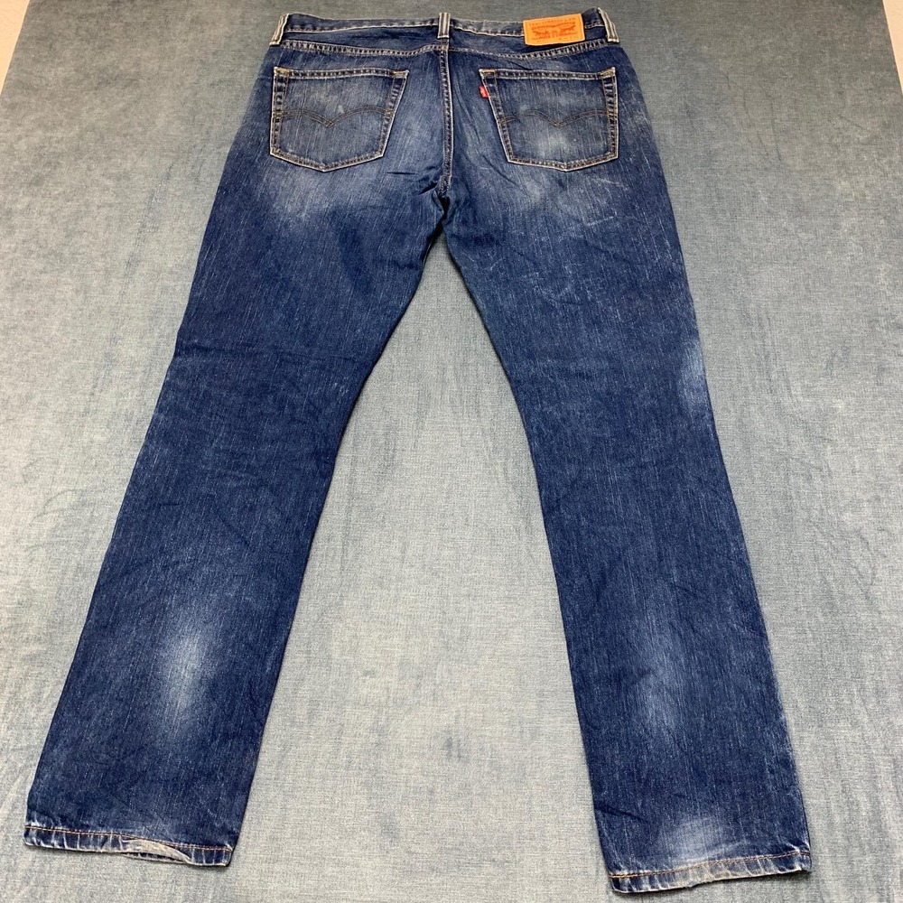 Vintage Levi's 511 Jeans Mens 36x32 Blue Denim Cotton Slim Fit Straight Leg Y2K